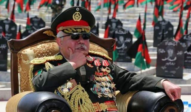 缴获了28匹受过训练的好马和12辆供杜斯塔姆元帅使用的防弹suv越野车