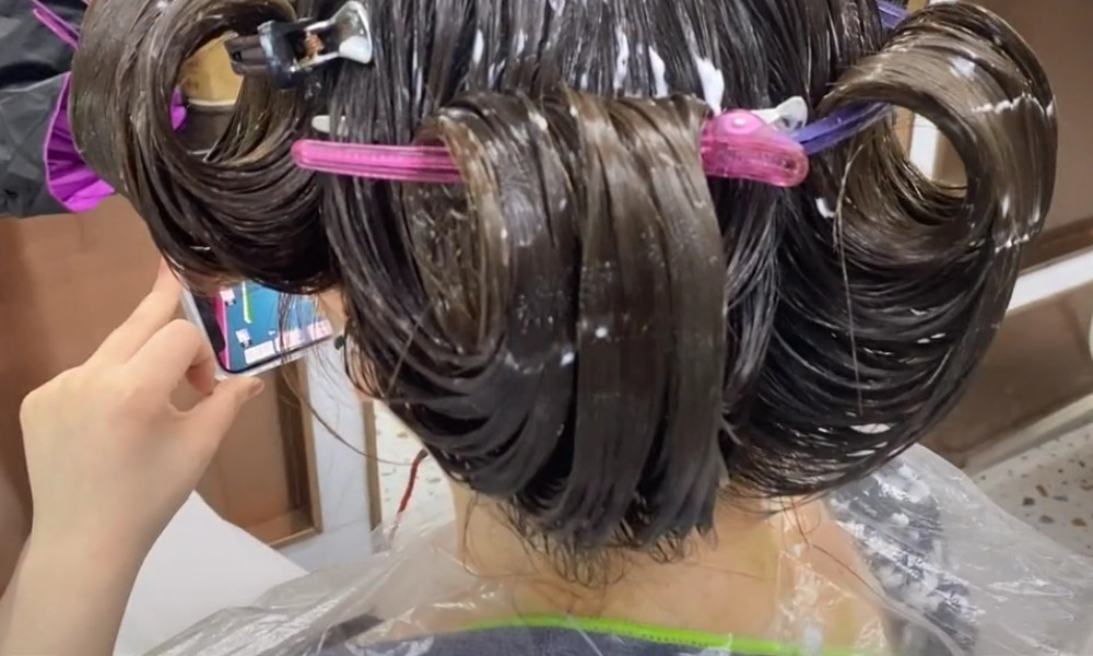 理发店做营养焗油的标准步骤,难怪比自己做的效果好,建议收藏