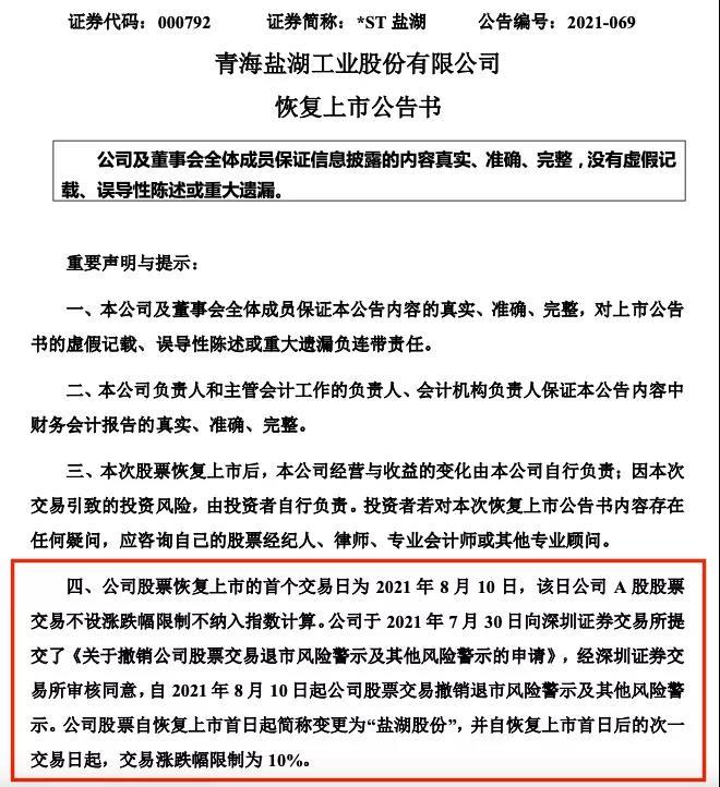 股市新闻-股票盐湖股份“回归”，一天涨3倍！130亿资金“出逃” ，切勿盲目追高！ ...(2)