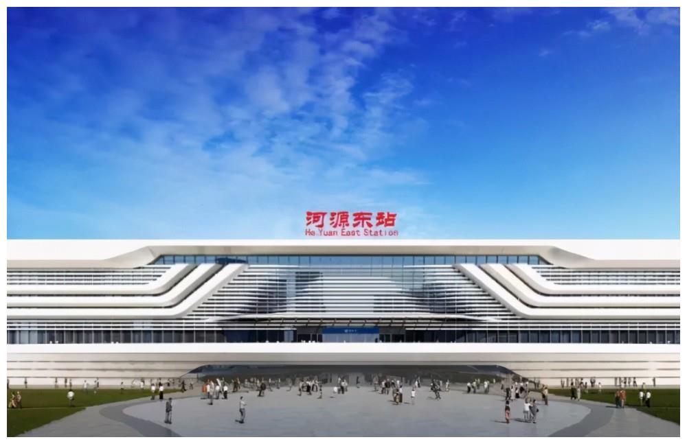 广东河源新建高铁站,规划面积10万平方米,预计今年建成投用
