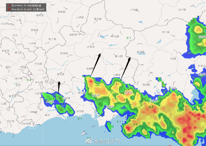 电白天气8月11日7时50分发布 强对流天气提醒 腾讯新闻