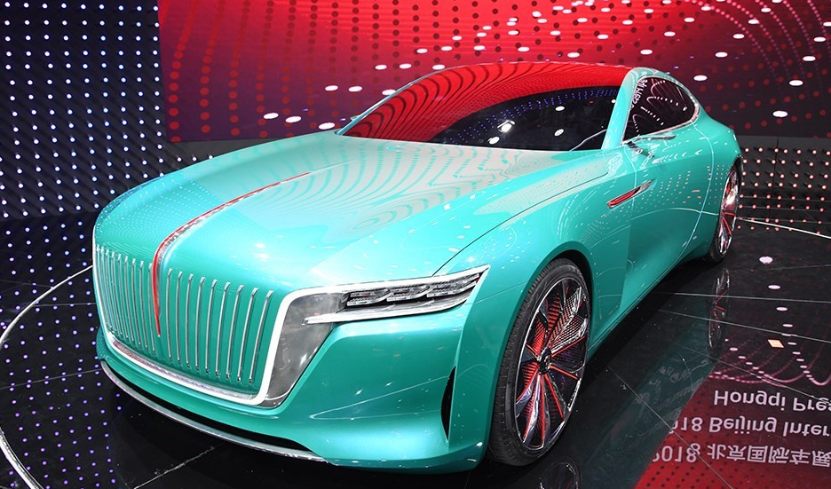 一汽红旗-红旗e·境超跑,外观时尚科技感爆棚