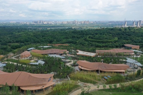 成都熊猫基地三期图片