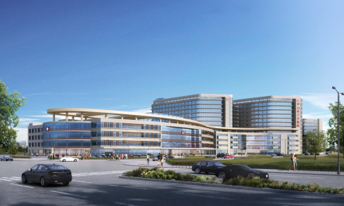 可为南部镇街市民明年投入使用,新三乡医院已完成竣工验收,据刘登透露