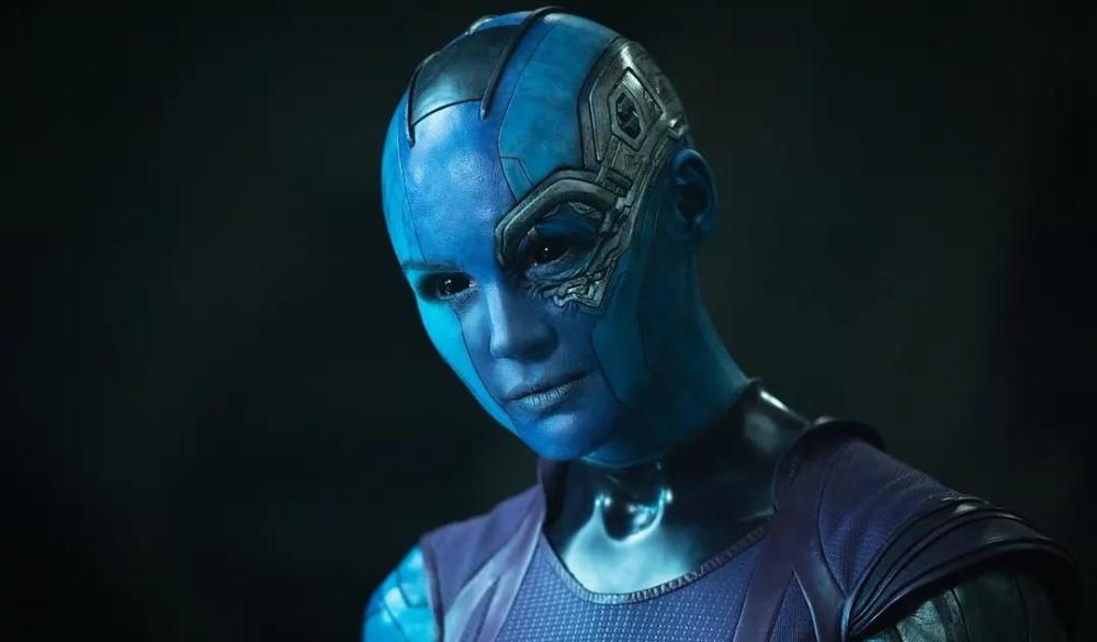 漫威星云长相太高级,金发碧眼似洋娃娃,还有梦幻般的大长腿