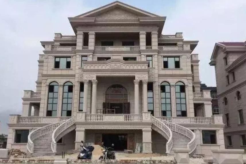 福建别墅看福清来看下福清人的别墅式楼房这些房子真是豪华