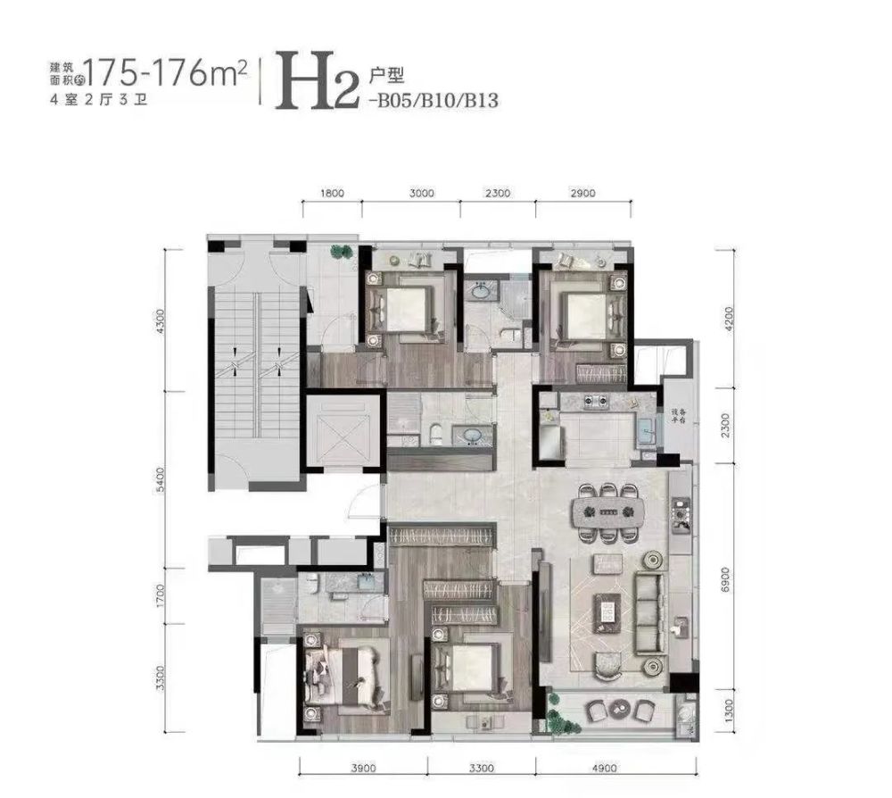 杭州信达壹号院户型图图片