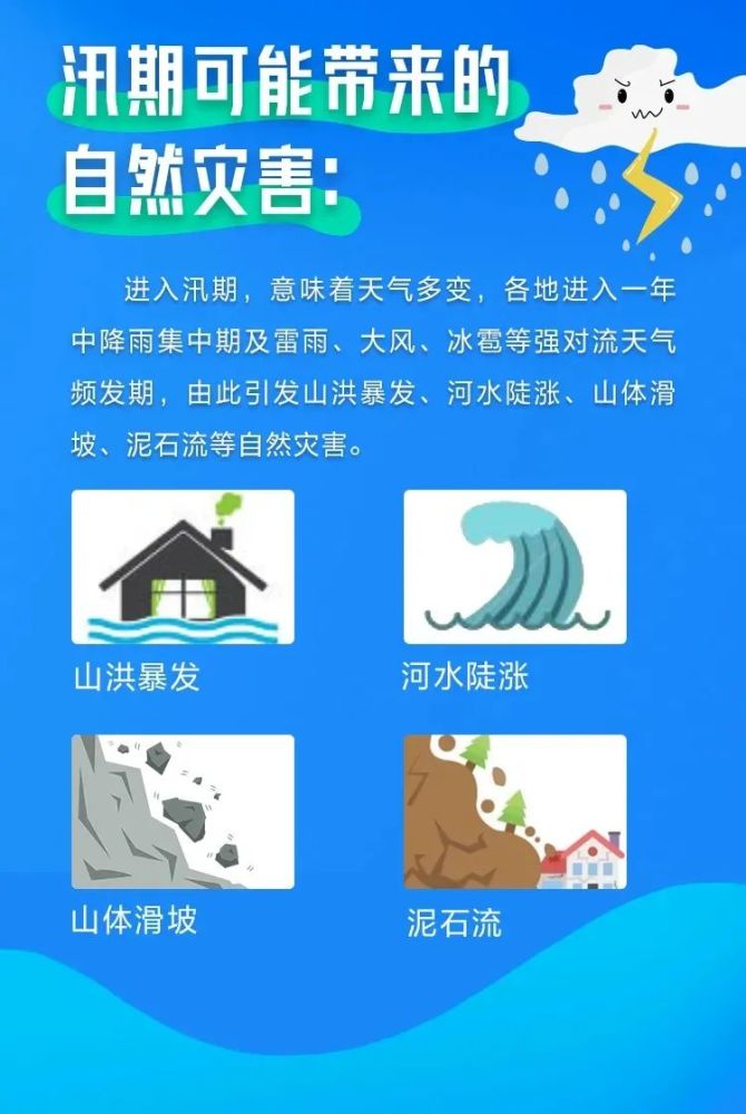 【应急科普】这些防汛小知识你需要了解