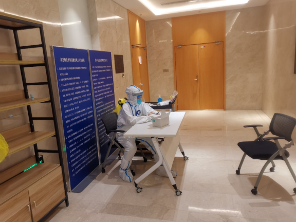 圣和文化交流中心酒店:隔离客人就是我们的家人