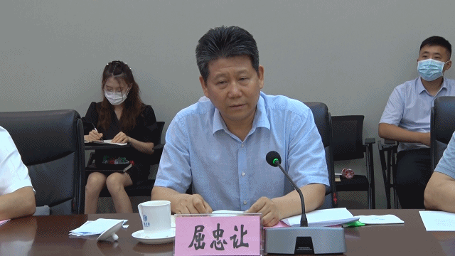 刘惠民率党政考察团赴山西大地集团进行考察