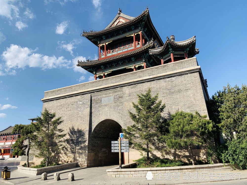 打卡秦皇岛山海关古城历经600年雄伟壮观游客不多但很有韵味