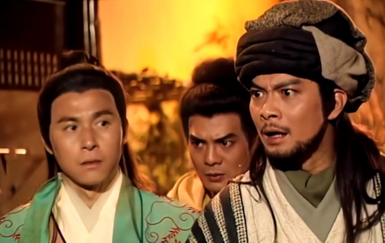 (萧峰,慕容复,鸠摩智剧照)