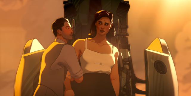 《假如》第一集炸裂,佩姬代替史蒂夫接受改造,身体太魁梧!