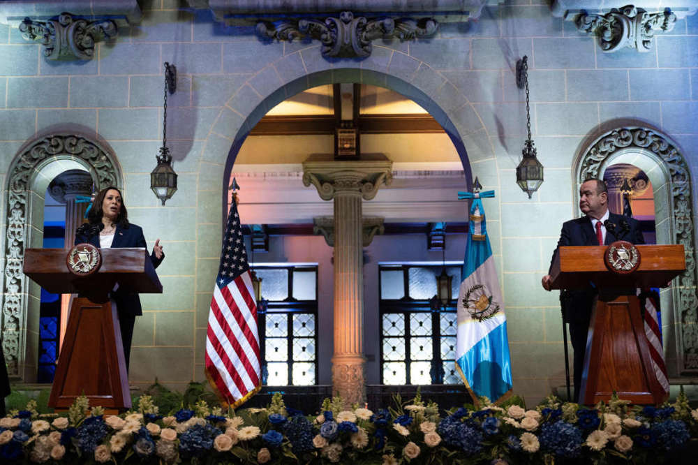 哈里斯什么的都在搞外交 她搞得好吗?搞不好 没这个能力