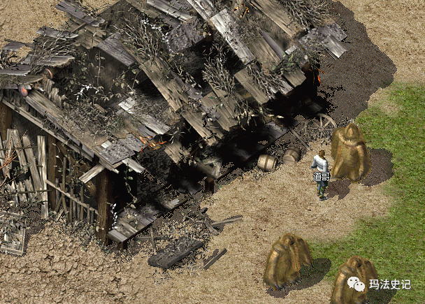 这就是"六大重装"版本中的隐藏地图之一——"堕落坟场"