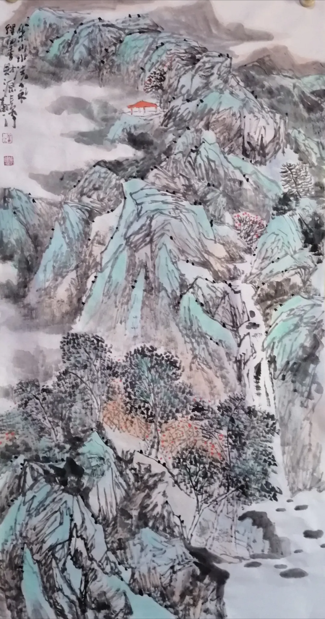 陕西周至著名书画家韩文斌作品欣赏