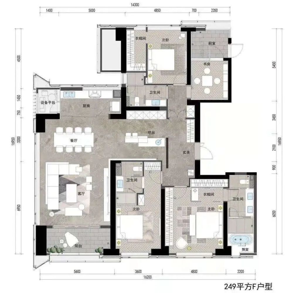 杭州绿城桂冠东方户型图片