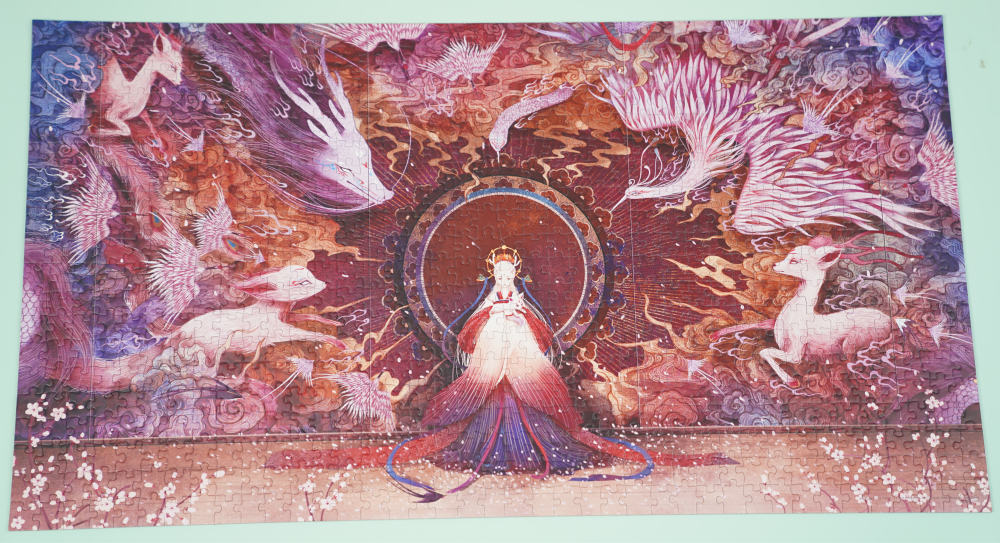 拼图名:万物有灵片数:800片插画师:舍溪.