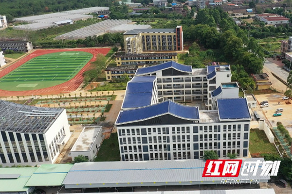 江华涛圩镇芙蓉学校建设扫尾九月将如期开学