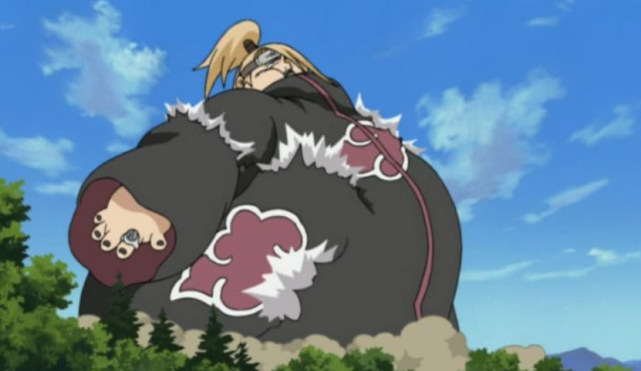 迪达拉的c4黏土有多强?带土看到惊出原声,神威也躲不开