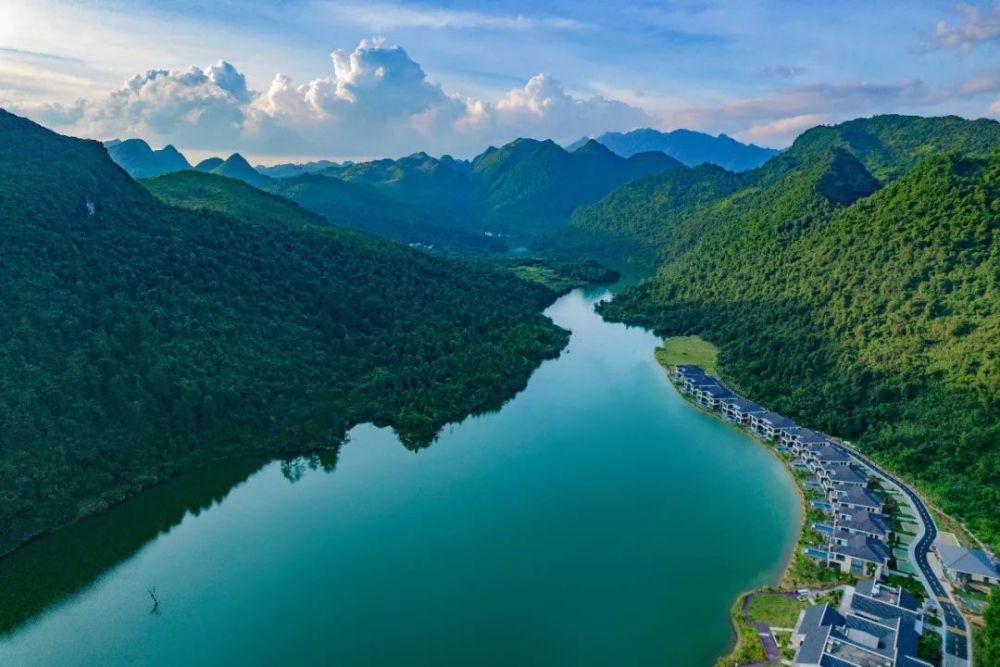 七夕走起蓝山源岭南东方温泉酒店山屿湖别墅正式建成营业