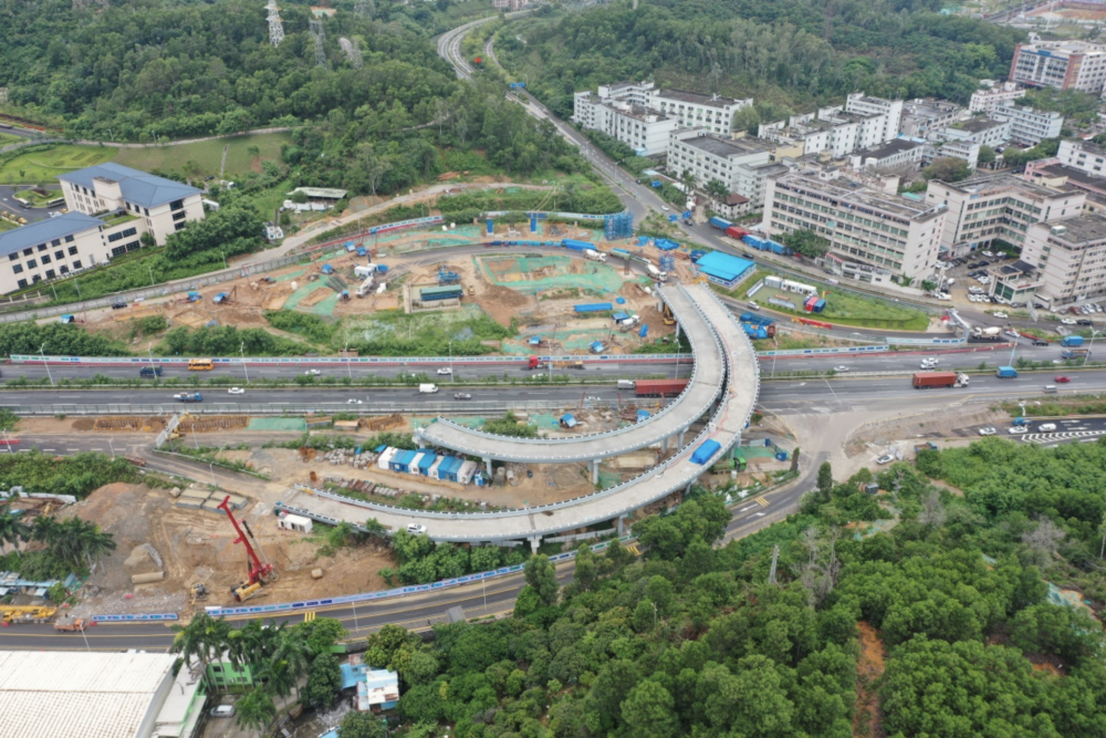 深圳市东部过境高速公路工程建设最新进展来了