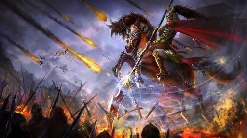 三国蜀汉十大猛将,马超仅排第四位,第1位打得吕布心里发怵