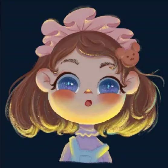 头像做个可爱女孩不烦世事满心欢喜