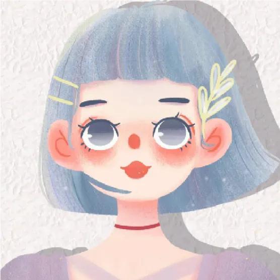 头像做个可爱女孩不烦世事满心欢喜