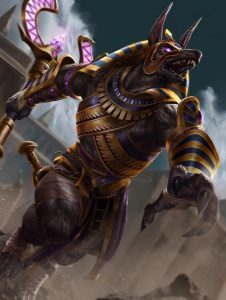 第四位:死神阿努比斯奥西里斯是大地之神盖布和天空女神努特的长子