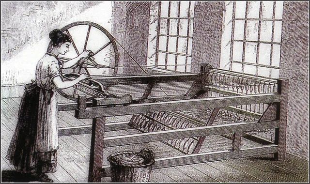 而这次工业革命就发端于纺织业,1733年,英国机械师约翰·凯伊发明了新