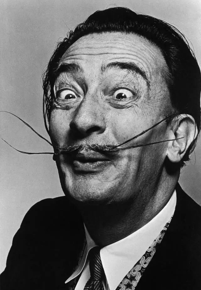 达利两撇小胡子撑起我的超现实主义