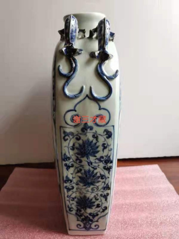 元青花扁壶拱璧般的存在