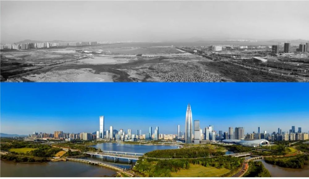 深圳大运会从这里开始从滩涂到都会圳好十年