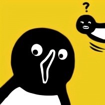 小黑企鹅表情包那你很勇哦