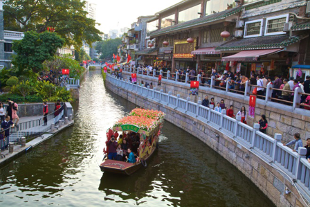 炎炎夏日相约荔枝湾游船感受岭南园林风光还可品尝精美素菜