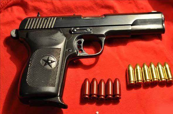 出口美国的国产541式手枪采用9毫米口径
