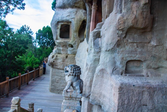 山西太原有一座天龙山石窟,曾惊艳亮相春晚,成为大家热议的景区