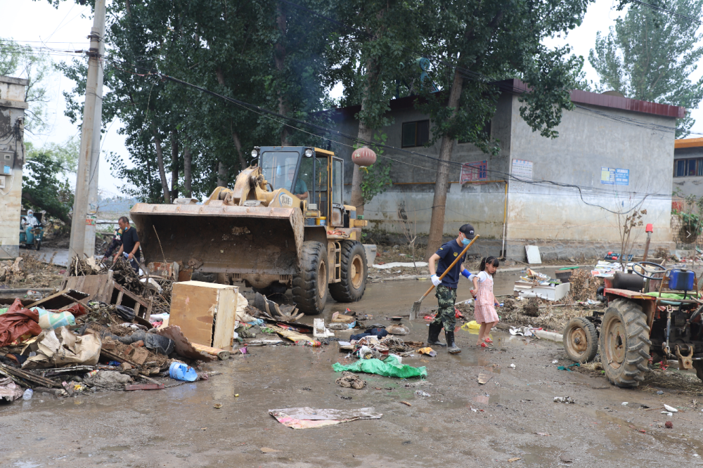 河南封丘有这样一群灾后重建一线的党员尖兵