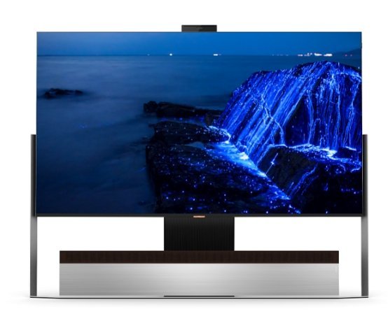 tcl x12 8k mini led领曜智屏拥有超薄的机身,在屏幕上方还搭载了4800