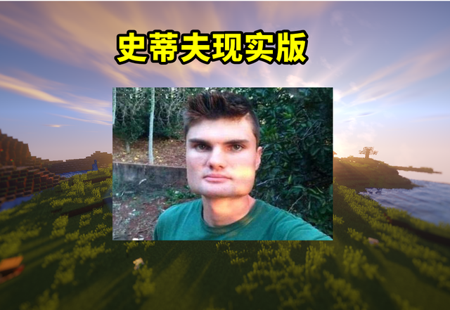 史蒂夫作为minecraft中一个"方"到不能再方的存在,所以说要想在现实