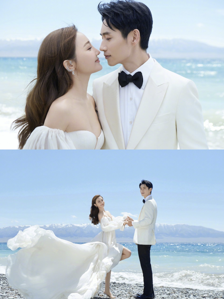 快男魏晨晒婚纱照高颜值老婆气质出众爱情长跑十年成眷属