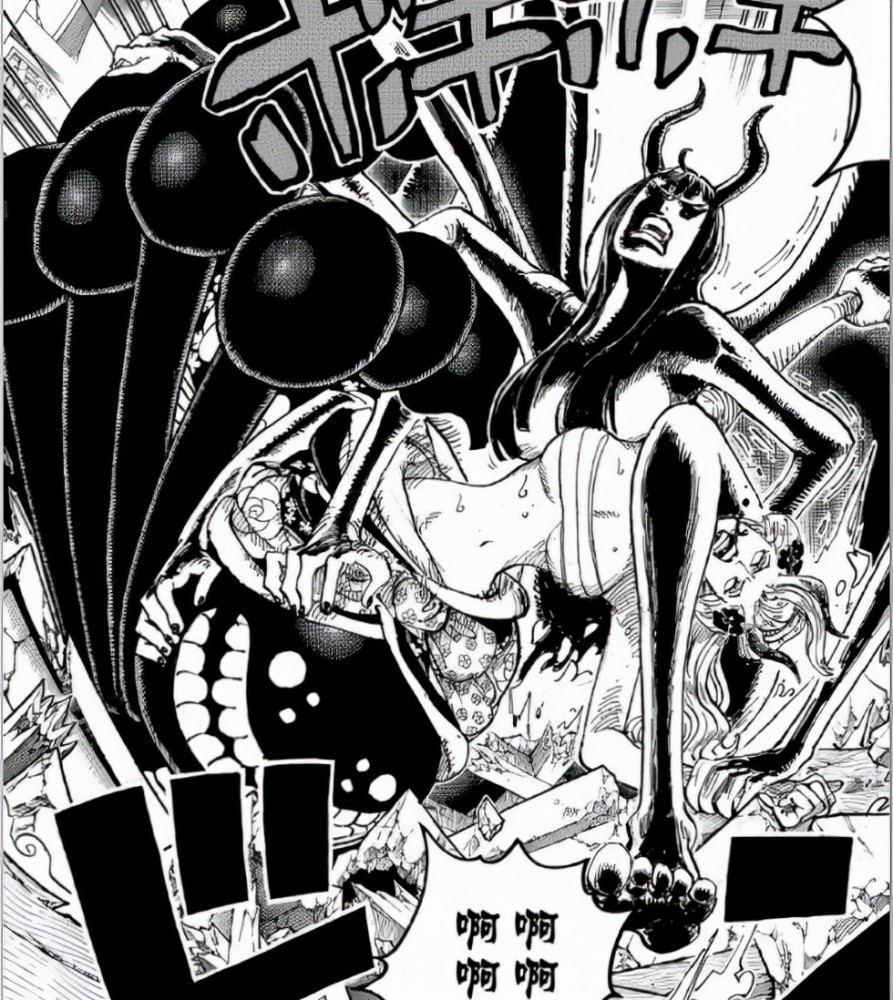 海贼王1021话:罗宾化身恶魔之子!桃之助即将长大成人?_腾讯新闻