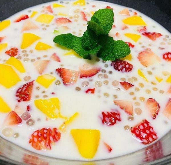 第一种:水果西米露