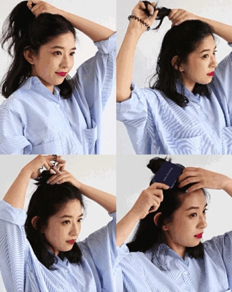 减龄显活泼的丸子头这些扎法简单容易上手值得你的学习