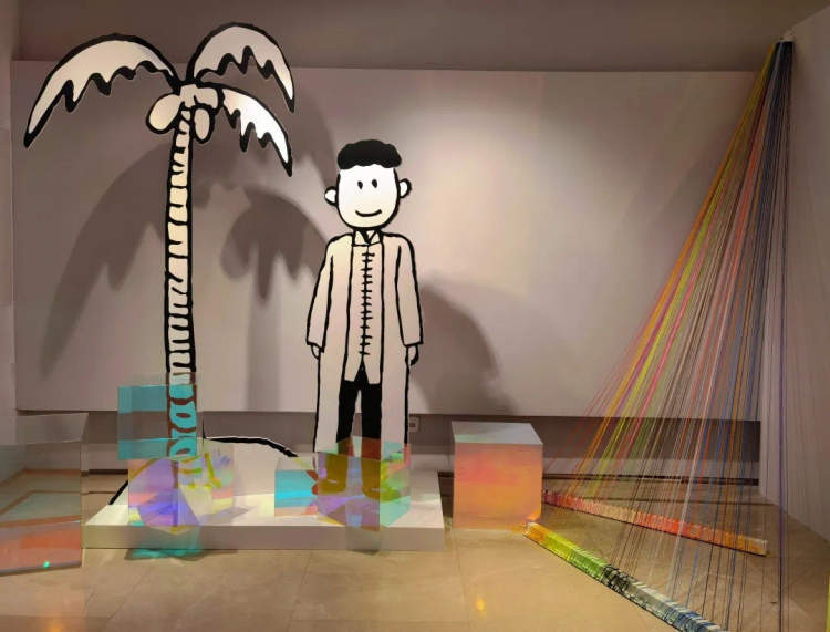 为啥总是被他轻轻戳中 出不了远门看风景 家门口的小林漫画展一定要去看 腾讯新闻