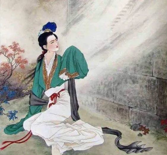 纤纤擢素手,札札弄机杼.终日不成章,泣涕零如雨.河汉清且浅,相