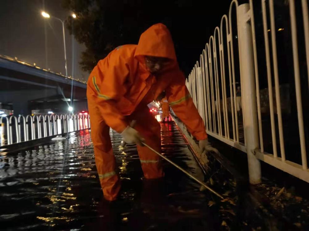 最大降雨落在育知东路北京排水集团升级启2动二级响应