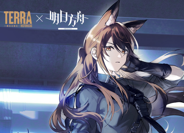 明日方舟七夕贺图公开 喀兰贸易两大猛男配博士放飞孔明灯