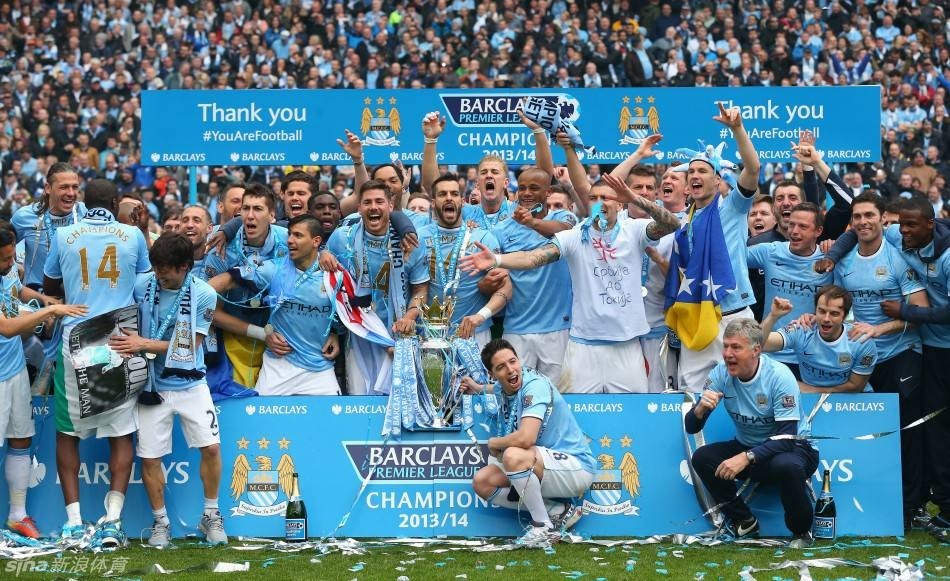 金钱铸就辉煌 蓝月亮照常升起——曼彻斯特城队英超20年风云录_腾讯